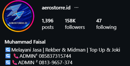 Photo Profile @aerostorre.id