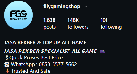 Photo Profile @fliygamingshop