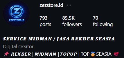 Photo Profile @zezstore.id